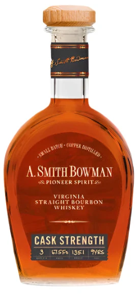 A Smith Bowman Cask Strength Bourbon Batch 3 750ml