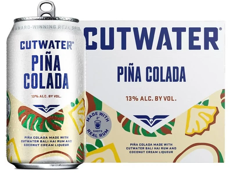 Cutwater Bali Hai Pina Colada 4 Pack 355ml