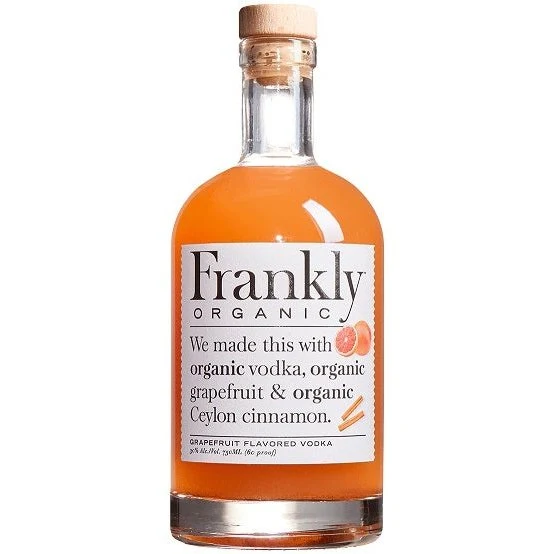 Frankly Organic Grapefruit Vodka 750ml