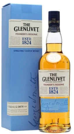 Glenlivet Single Malt Scotch Whiskey Founder's Reserve 750ml - Image 2