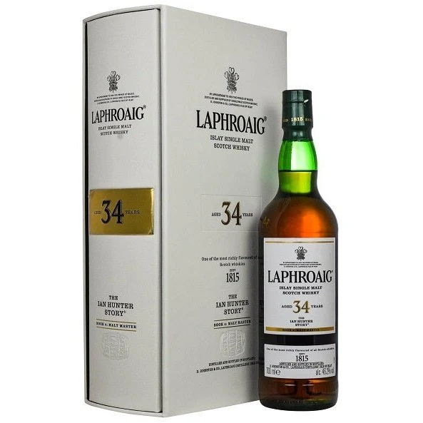 Laphroaig The Ian Hunter Story "Book 4: Malt Master" 34 Year Old Single Malt Scotch Whisky