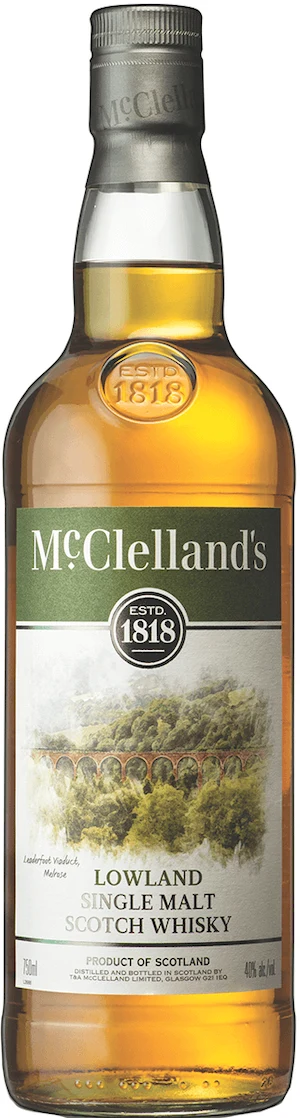 McClelland's Lowland Single Malt Scotch Whiskey 750ml
