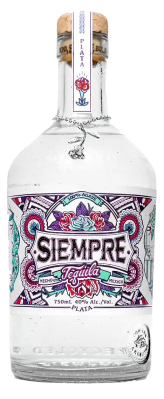 Siempre Plata Tequila 750ml
